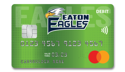 Eaton Eagles Debit Card