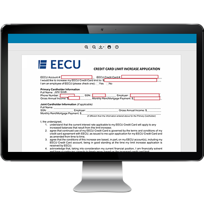 eecu requesting a credit limit increase when to request a credit line increase
