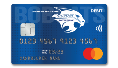 Byron Nelson Bobcats Debit Card